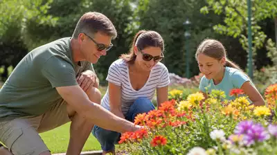 Lifestyle image showing people engaging in activities affected by color blindness