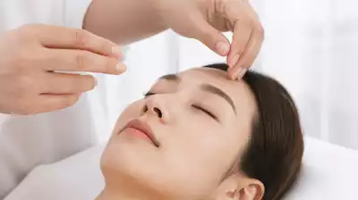 Akupunkturbehandlung für Augen