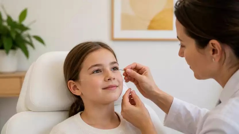 Augenakupunktur bei Sehproblemen für Kinder