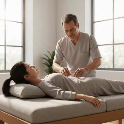 Augenakupunktur Behandlung